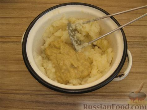 Пюре из картофеля и маслин