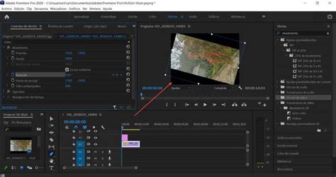 Работа с анимацией и эффектами при удалении фона в Adobe Premiere Pro