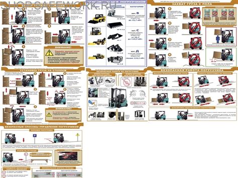 Работа с грузом на погрузчике JCB