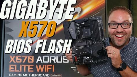 Разблокировка BIOS на материнской плате GIGABYTE X570