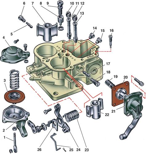 Разборка карбюратора Солекс на ВАЗ 2107