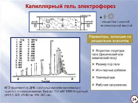 Разделение аналитов