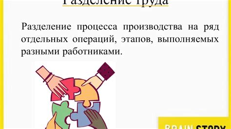 Разделение труда и специализация