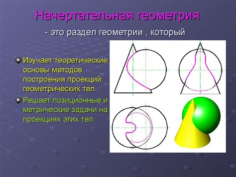 Раздел 1: Начертательная геометрия