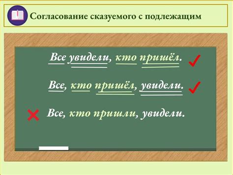 Различие между значением подлежащего и сказуемого