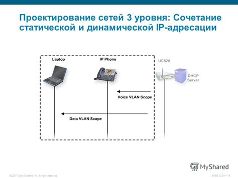 Различие между статической и динамической настройкой IP-адресов