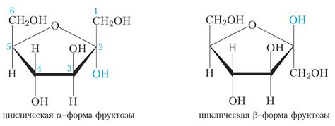 Различия в структуре сахара: на примере глюкозы и фруктозы