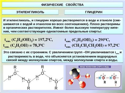 Различия между пропиленгликолем и глицерином