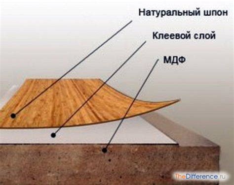 Различия между фанерой и МДФ