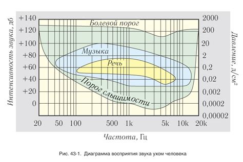 Размеры и звуковой диапазон