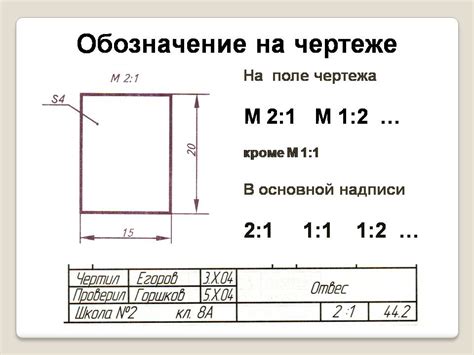 Разметка листа бумаги