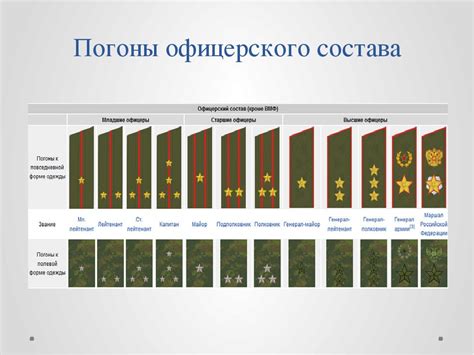 Разработка дизайна погонов