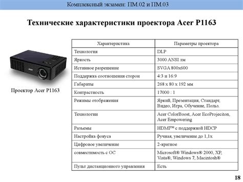 Разрешение и яркость проектора: важные характеристики