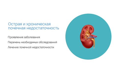 Ранняя диагностика хронической почечной недостаточности