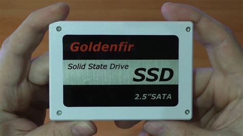 Распаковка SSD и проверка комплектации