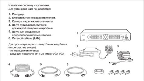 Распакуйте устройство и проверьте комплектацию