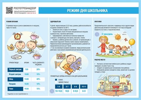 Расположение зон отдыха и активности