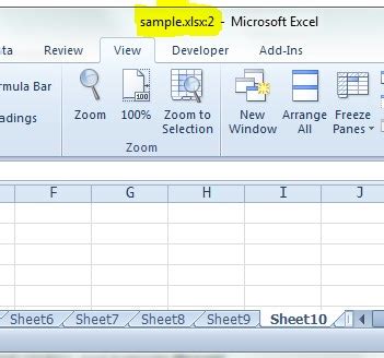 Расположение и управление вкладками в Excel