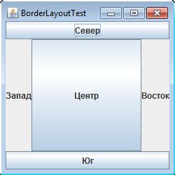 Расположение элементов на форме