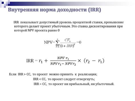 Расчет возможных потерь и доходности