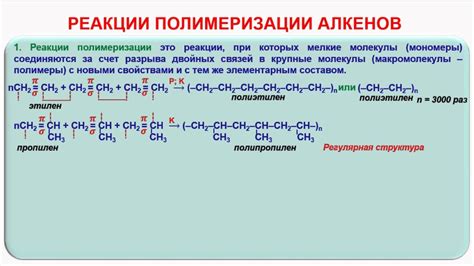 Реакция полимеризации