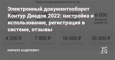 Регистрация в системе Диадок