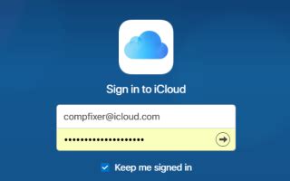 Регистрация и настройка iCloud