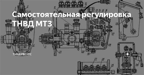 Регулировка ТНВД на МТЗ