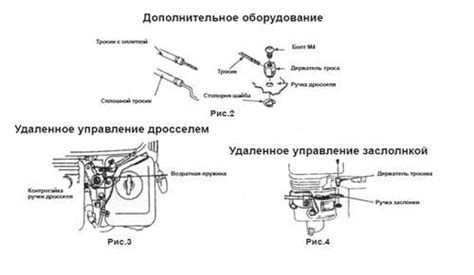 Регулировка смеси топлива и воздуха