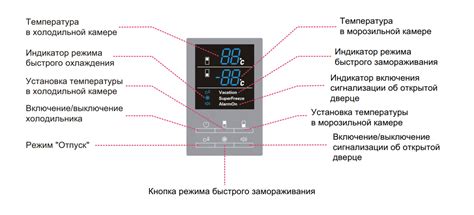 Регулировка температуры холодильника Атлант с электронным управлением