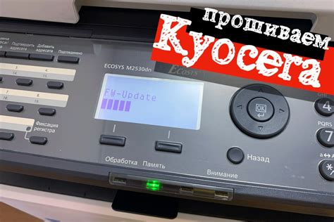 Регулярное обновление настроек автоматического сканирования на принтере Kyocera