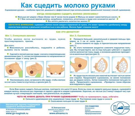 Регулярное сцеживание и сосание