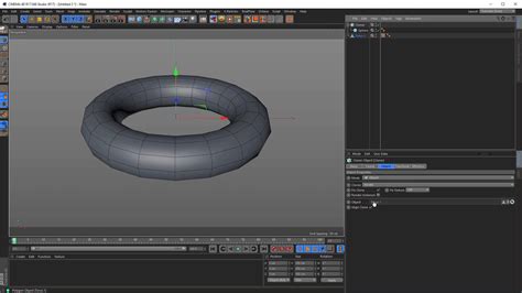 Редактируемый объект в Cinema 4D