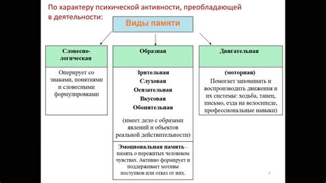 Режим воздействия на память и обучение ребенкa