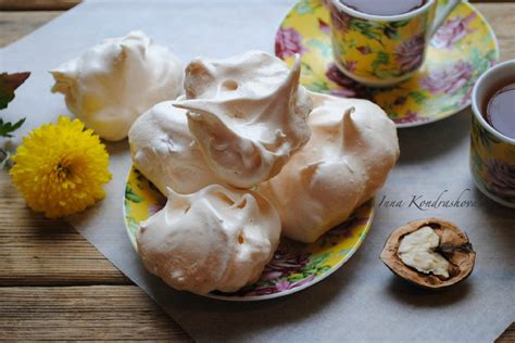 Рецепт безе с орехами внутри для гурманов