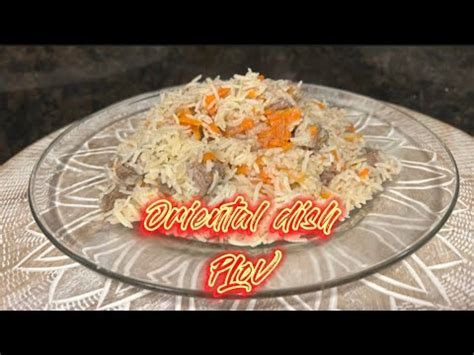 Рецепт плова из свиныны с рассыпчатым рисом