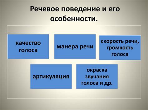 Речевое поведение: сущность и значение