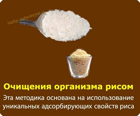 Рисовые дни для очищения организма