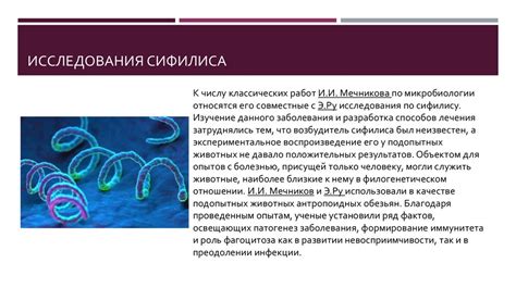 Роль Мечникова в изучении пробиотиков и применении их в медицине