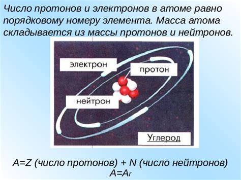 Роль массы в атоме