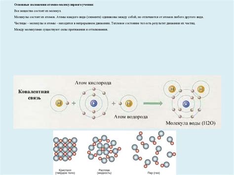 Роль молекулярного движения