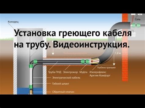 Роль нагревательного кабеля в системе водоснабжения