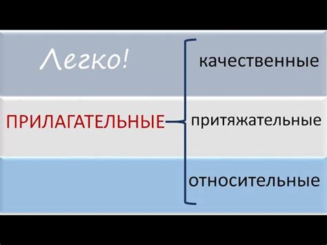 Роль прилагательных в русском языке