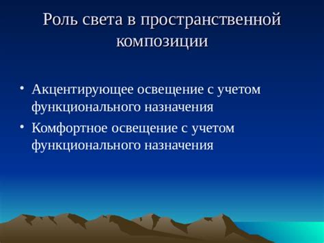 Роль сторон света Левитанского в композиции работ