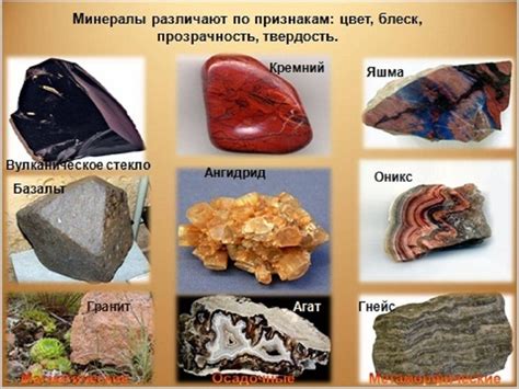 Руды и минералы для создания предметов