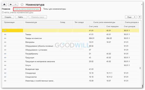 Руководство по настройке счета учета в 1С 8.3