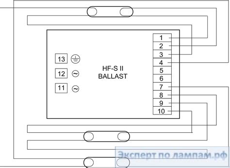 Руководство по работе эпра на icb1lf02g: схема подключения и функциональность