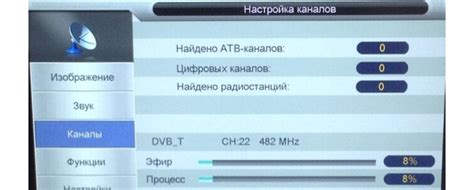 Ручная настройка каналов на телевизоре DEXP через антенну