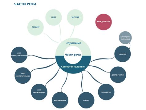 Самые распространенные части речи в русском языке