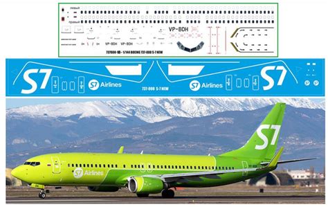 Сборка бумажной модели самолета Boeing 737